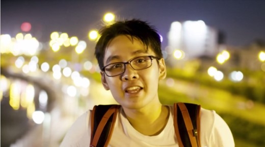 
	
	Chàng sinh viên Tấn Hưng háo hức kể lại chuyến “du lịch” thú vị của chính mình.